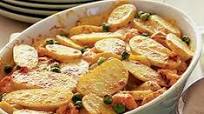 Potato & salmon grill Potato & salmon grill