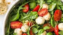 Arugula Caprese Salad Arugula Caprese Salad