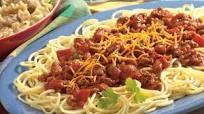 Chili Spaghetti Chili Spaghetti