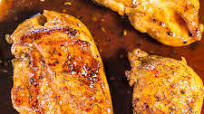 Sweet and Tangy Jerk Chicken with Caramelized Pineapple and Mango Sweet and Tangy Jerk Chicken with Caramelized Pineapple and Mango