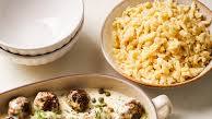 German Meatballs in Caper Cream Sauce German Meatballs in Caper Cream Sauce