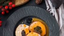 Traditional Polish pork loin with dried prunes. Traditional Polish pork loin with dried prunes.