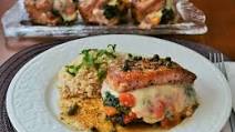 Stuffed Pork Chops Italiano with Caper White Wine Sauce Stuffed Pork Chops Italiano with Caper White Wine Sauce