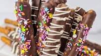 Chocolate Covered Pretzel Rods Recipe Chocolate Covered Pretzel Rods Recipe