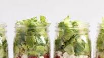 Greek Chickpea Mason Jar Salad Greek Chickpea Mason Jar Salad