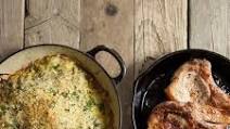 Baked kohlrabi with almond and parsley crust Baked kohlrabi with almond and parsley crust