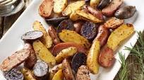 Roasted Heirloom Fingerling Potatoes Roasted Heirloom Fingerling Potatoes