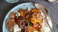 Crispy Smashed Potato Salad with Bacon and Tzatziki Crispy Smashed Potato Salad with Bacon and Tzatziki