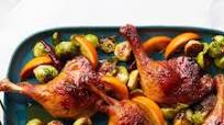 Braised Chile-Marmalade Duck Legs With Brussels Sprouts Braised Chile-Marmalade Duck Legs With Brussels Sprouts