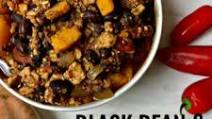 Turkey Black Bean Chili with Sweet Potato Turkey Black Bean Chili with Sweet Potato