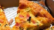 Crustless Quiche - Ham and Cheese Crustless Quiche - Ham and Cheese
