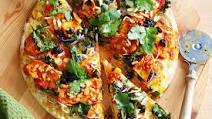 Tandoori chicken pizza Tandoori chicken pizza