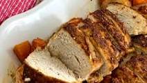 Bourbon Pork Tenderloin with Roasted Sweet Potatoes, Apples and Onions Bourbon Pork Tenderloin with Roasted Sweet Potatoes, Apples and Onions