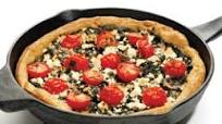 Deep-Dish Skillet Pizza Deep-Dish Skillet Pizza