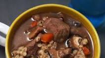 Kelly's Slow Cooker Beef, Mushroom, and Barley Soup Kelly's Slow Cooker Beef, Mushroom, and Barley Soup