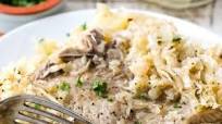 Pork and Sauerkraut Bake Pork and Sauerkraut Bake