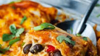 Vegetarian Black Bean Enchilada Casserole Vegetarian Black Bean Enchilada Casserole