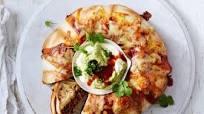 Giant cheesy enchilada ring Giant cheesy enchilada ring