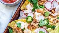 Pork Carnitas Nachos with Homemade Queso Pork Carnitas Nachos with Homemade Queso