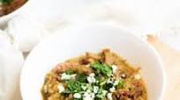 Chili with Fried Carnitas in Chile Verde Sauce Chili with Fried Carnitas in Chile Verde Sauce