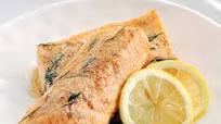 Baked Salmon in Sinigang Mix Baked Salmon in Sinigang Mix