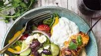 Chicken Souvlaki Hummus Bowl Chicken Souvlaki Hummus Bowl