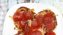 Air Fried Cauliflower Pizza With Pepperoni And Cheese Air Fried Cauliflower Pizza With Pepperoni And Cheese
