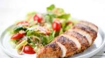 Blackened Chicken Caesar Salad with crispy shallots Blackened Chicken Caesar Salad with crispy shallots