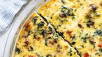 Crustless Spinach Quiche Crustless Spinach Quiche