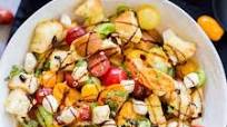 Caprese Panzanella Salad Caprese Panzanella Salad