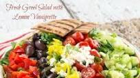 Fresh Greek Salad with Lemon Vinaigrette Fresh Greek Salad with Lemon Vinaigrette