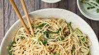 Cold Noodles with Peanut Butter Sauce Cold Noodles with Peanut Butter Sauce