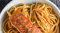 Cajun Salmon Pasta Cajun Salmon Pasta