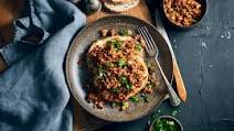 Vegan mince on toast Vegan mince on toast