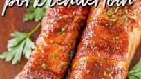 Sweet & Spicy Bacon Wrapped Pork Tenderloin Sweet & Spicy Bacon Wrapped Pork Tenderloin