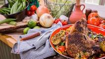 Cumin and Peppercorn Rubbed Kubota Pork Chop with Okra Succotash Cumin and Peppercorn Rubbed Kubota Pork Chop with Okra Succotash