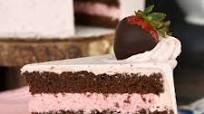 Chocolate Cake with Strawberry Mousse Filling Chocolate Cake with Strawberry Mousse Filling