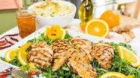 Grilled Orange-Ginger Chicken Breasts Grilled Orange-Ginger Chicken Breasts