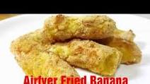 Air Fryer Fried Banana Fritters Air Fryer Fried Banana Fritters