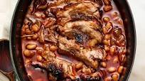 Slow Cooker Barbecue Pork and Beans Slow Cooker Barbecue Pork and Beans