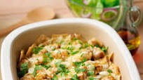 Cheesy Chicken Chilaquiles Cheesy Chicken Chilaquiles