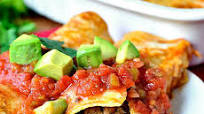 Crock Pot Shredded Beef Enchiladas Crock Pot Shredded Beef Enchiladas