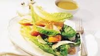 Stacked Caesar Salad with Parmesan Rafts Stacked Caesar Salad with Parmesan Rafts
