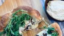 Homemade Rucolla E-Funghi Pizza (ala woodfire) Homemade Rucolla E-Funghi Pizza (ala woodfire)
