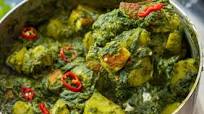 Halloumi Saag Aloo Halloumi Saag Aloo