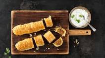 Mince puff pastry rolls Mince puff pastry rolls