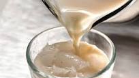 Fresco de horchata de ajonjolí Fresco de horchata de ajonjolí
