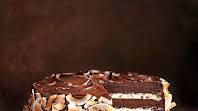 Chocolate-Coconut Layer Cake Chocolate-Coconut Layer Cake