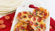 Easy Mini Tortilla Pizzas Easy Mini Tortilla Pizzas