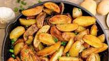 GARLIC BUTTER CHICKEN AND POTATOES GARLIC BUTTER CHICKEN AND POTATOES